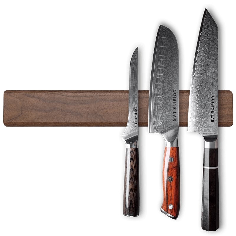 Knivmagnet i Valnøddetræ - Knife Blocks & Holders - cuisinelab