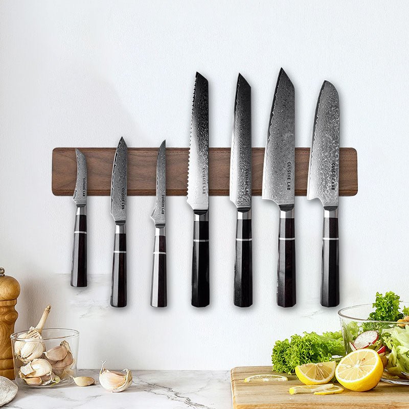 Knivmagnet i Valnøddetræ - Knife Blocks & Holders - Knivmagnet i Valnøddetræ - cuisinelab