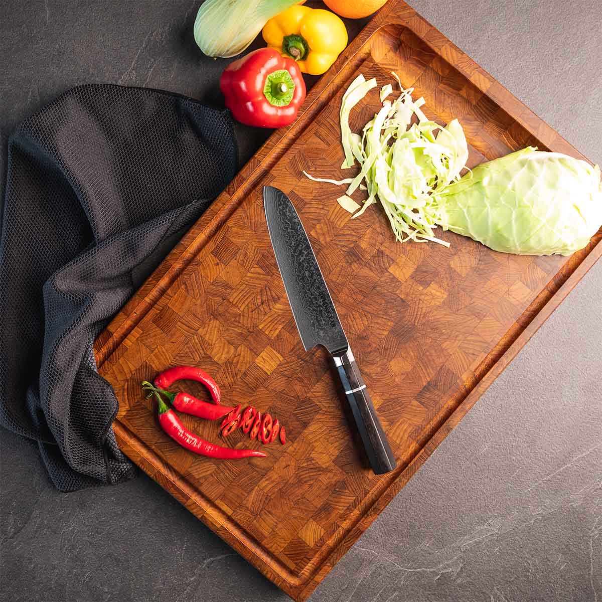 Legacy Santoku Kokkekniv - 180 mm. - Kitchen Knives - cuisinelab