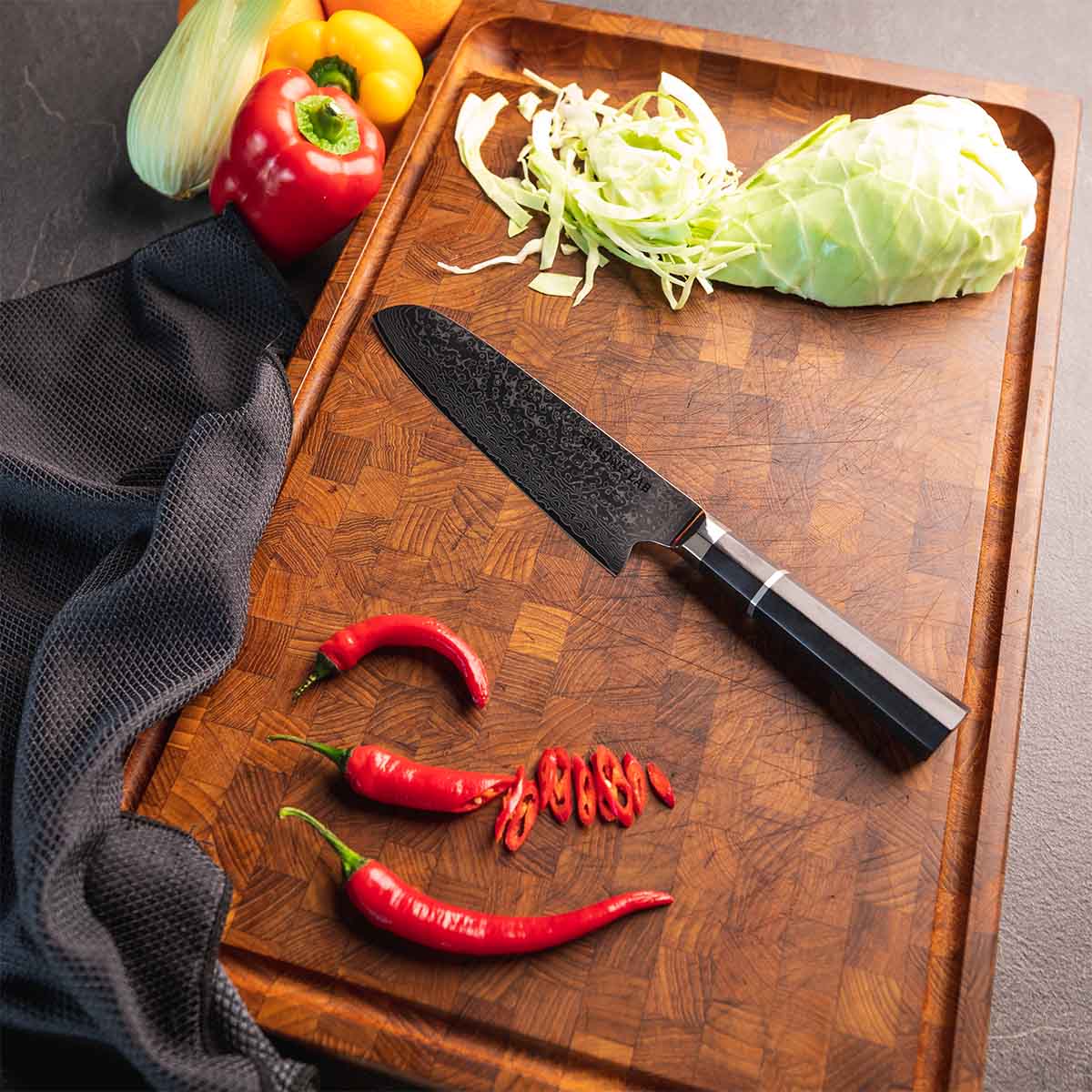 Legacy Santoku Kokkekniv - 180 mm. - Kitchen Knives - cuisinelab